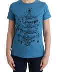Dolce & Gabbana Blue Cotton 2017 Motive T-Shirt