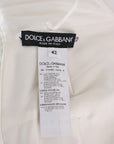 Dolce & Gabbana Multicolor Sequined Stretch Bustier Top