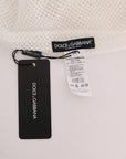 Dolce & Gabbana White Net Tank Transparent Top