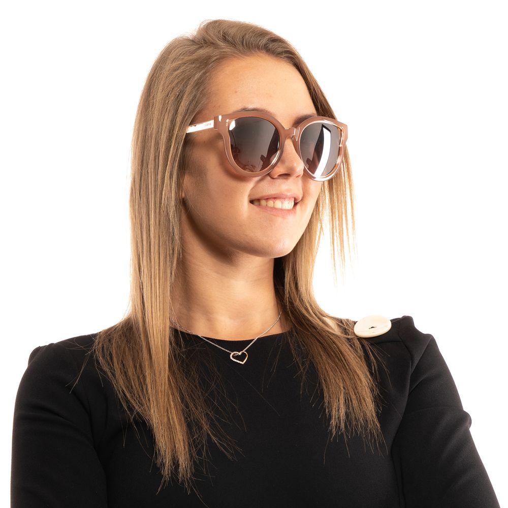 Guess Brown Metal &amp; Plastic Sunglasses