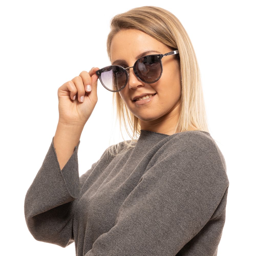 Bally Gray Metal &amp; Plastic Sunglasses