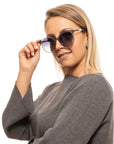 Bally Gray Plastic Sunglasses