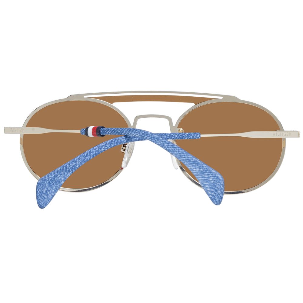 Tommy Hilfiger Gold Metal &amp; Plastic Sunglasses