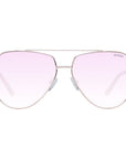 Guess Rose Gold Metal Sunglasses