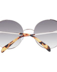 Emilio Pucci Rose Gold Metal Sunglasses