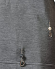 Dolce & Gabbana Gray Cotton Blend Embellished Tee T-shirt