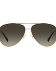 Jimmy Choo Gold Metal Sunglasses