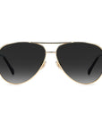 Jimmy Choo Gold Metal Sunglasses