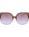 Guess Purple Resin Sunglasses