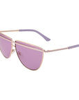 Guess Rose Gold Metal Sunglasses