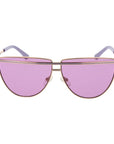 Guess Rose Gold Metal Sunglasses