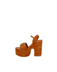 Guess Brown Suede Leather High Heel Pumps