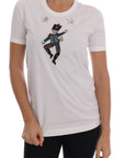 Dolce & Gabbana White Cotton Fairy Tale T-Shirt