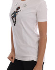 Dolce & Gabbana White Cotton Fairy Tale T-Shirt