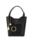 Chloé Black Calf Leather Bos Taurus Shoulder Bag