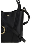 Chloé Black Calf Leather Bos Taurus Shoulder Bag