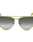 Just Cavalli Yellow Metal Sunglasses