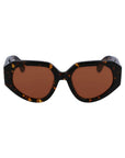 Lanvin Brown Acetate Sunglasses