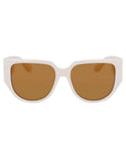 Ferragamo White Bio Injected Sunglasses