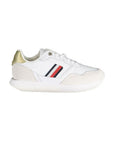 Tommy Hilfiger White Polyester Sneaker