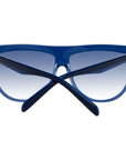 Emilio Pucci Blue Plastic Sunglasses