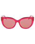 Ferragamo Multicolor Acetate Sunglasses