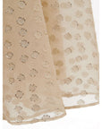 Lardini Beige Cotton Cocktail Dress