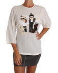 Dolce & Gabbana White Silk 