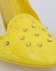 Dolce & Gabbana Yellow Crystal Heels CINDERELLA Shoes