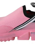 Dolce & Gabbana Pink Low Top Sorrento Sneakers Slip On Casual Shoes