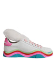Dolce & Gabbana Multicolor Low Top Trainers Sneakers Shoes
