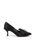 Dolce & Gabbana Black Viscose Pumps