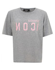 Dsquared² Gray Cotton T-Shirt