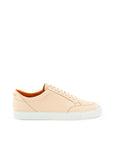 Burberry Pink Leather Low Top Sneakers
