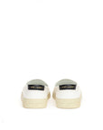 Saint Laurent White Cotton Low Top Sneakers