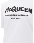 Alexander McQueen White Cotton T-Shirt