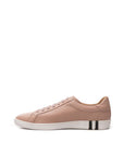 Bally Pink Leather Low Top Sneakers