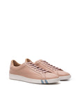 Bally Pink Leather Low Top Sneakers