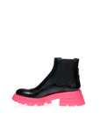 Alexander McQueen Black Leather Chelsea Boots