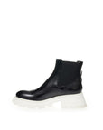 Alexander McQueen Black Leather Chelsea Boots