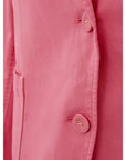 Lardini Pink Cotton Blazer