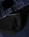 Dolce & Gabbana Blue Crystal Embellishment Baseball Cap