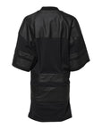 Dolce & Gabbana Black Cotton Short Sleeves V-neck T-shirt