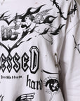 Dolce & Gabbana White Cotton DG BLESSED Printed T-shirt
