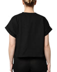 Dolce & Gabbana Black Cotton Printed Short Sleeves T-shirt