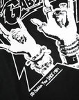Dolce & Gabbana Black Cotton Printed Short Sleeves T-shirt