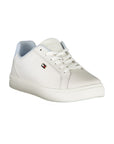 Tommy Hilfiger White Leather Women Sneaker