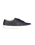 Ralph Lauren Blue Leather Women Sneaker
