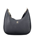 Tommy Hilfiger Blue Polyester Women Shoulder Bag