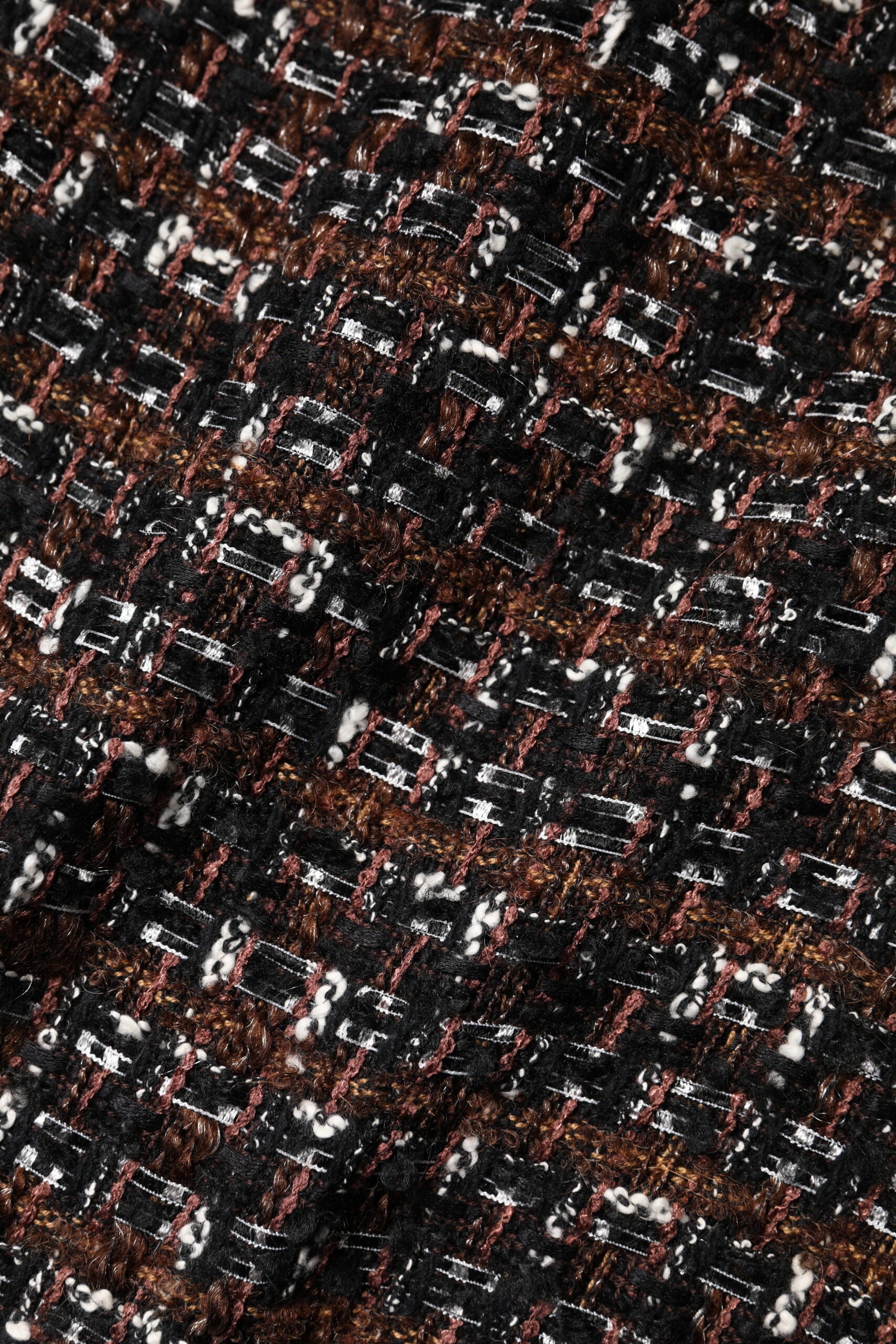 Dolce &amp; Gabbana Multicolor Sleeveless Mini Tweed A-line Dress